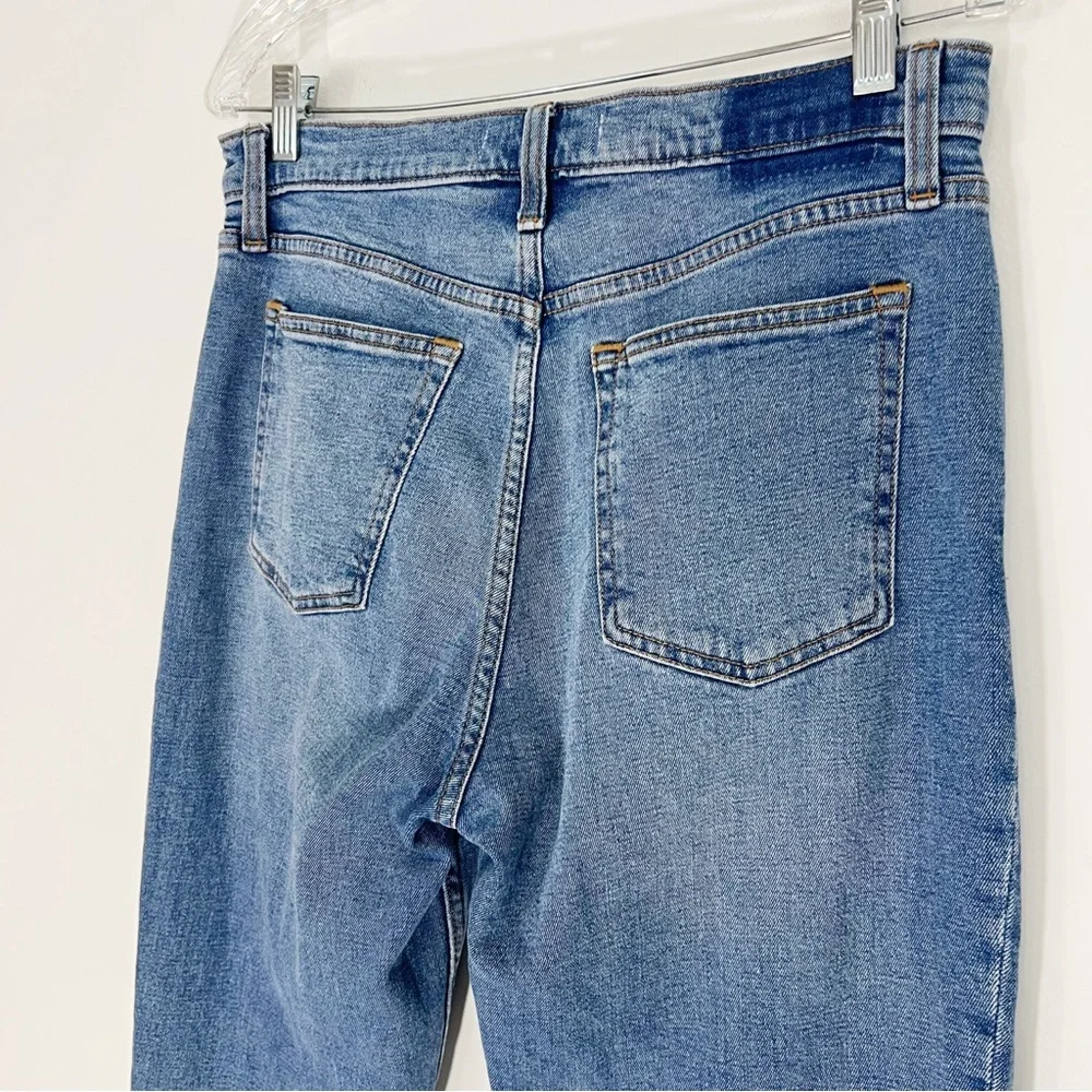 Abercrombie & Fitch The Skinny High Rise Jeans Vent Hem Size 8 Long - Picture 8 of 10